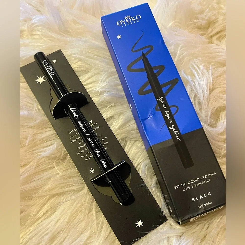 NIB Eyeko Liquid Black Eye Liner-BRAND NEW w/ box! 2g. AMAZING CAT EYES!